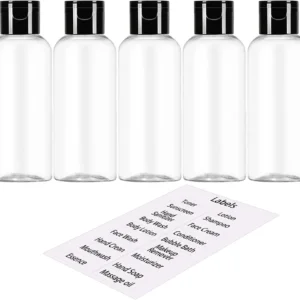 5-Pack Travel Bottles